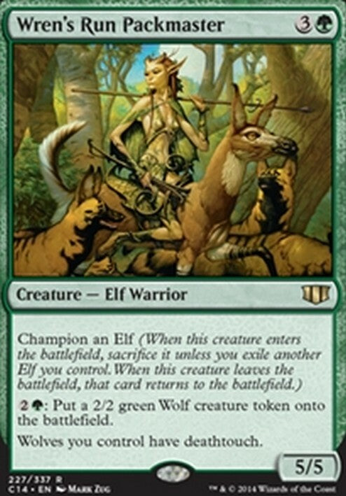 Wren's Run Packmaster ~ Commander 2014 [ EX ] [ Magic MTG ]