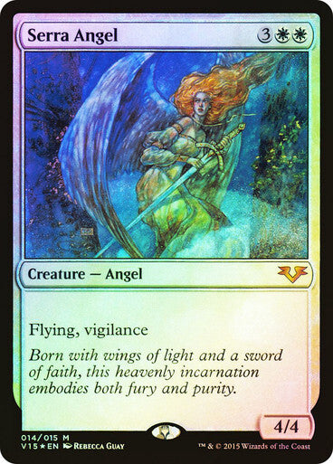 FOIL Serra Angel ~ From the Vault [ EX ] [ Magic MTG ]