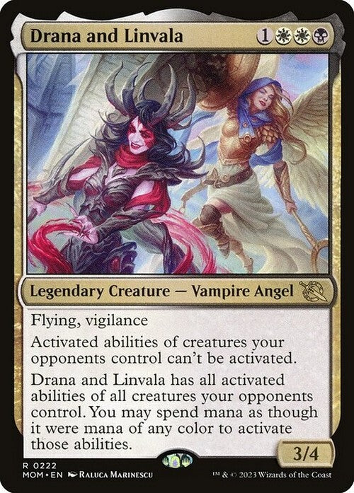 Drana and Linvala ~ March of the Machine [ NM ] [ Magic MTG ]