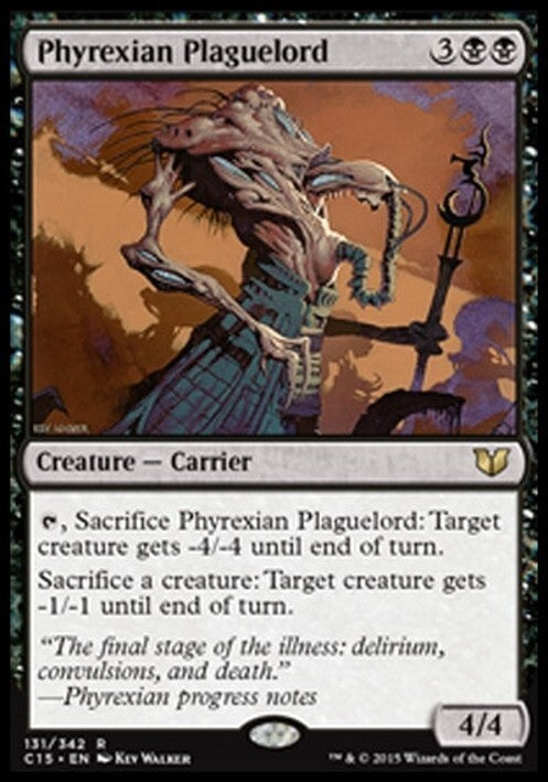 Phyrexian Plaguelord ~ Commander 2015 [ EX ] [ Magic MTG ]