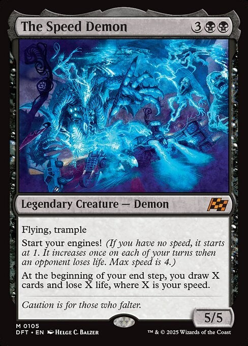The Speed Demon ~ Aetherdrift [ NM ] [ Magic MTG ]