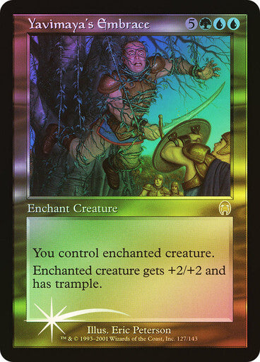FOIL Yavimaya's Embrace ~ Apocalypse [ EX ] [ Magic MTG ]