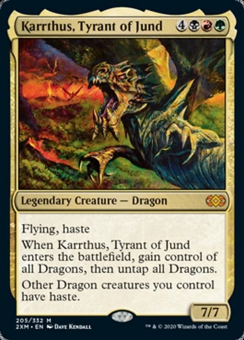 Karrthus, Tyrant of Jund ~ Double Masters [ NM ] [ Magic MTG ]