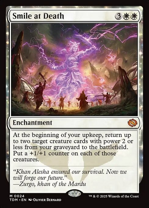 Smile at Death ~ Tarkir: Dragonstorm [ NM ] [ Magic MTG ]