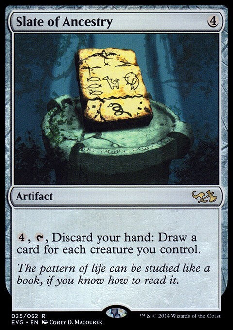Slate of Ancestry ~ Duel Decks: Anthology [ EX ] [ Magic MTG ]
