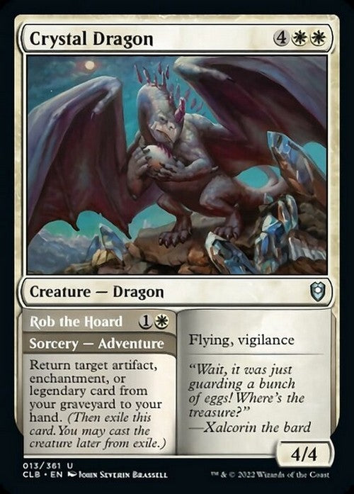Crystal Dragon ~ Commander Legends 2 [ NM ] [ Magic MTG ]