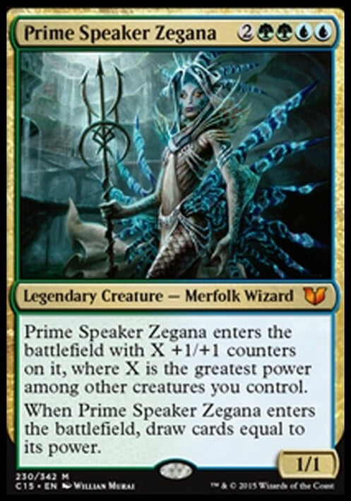 Prime Speaker Zegana  ~ Commander 2015 [ EX ] [ Magic MTG ]