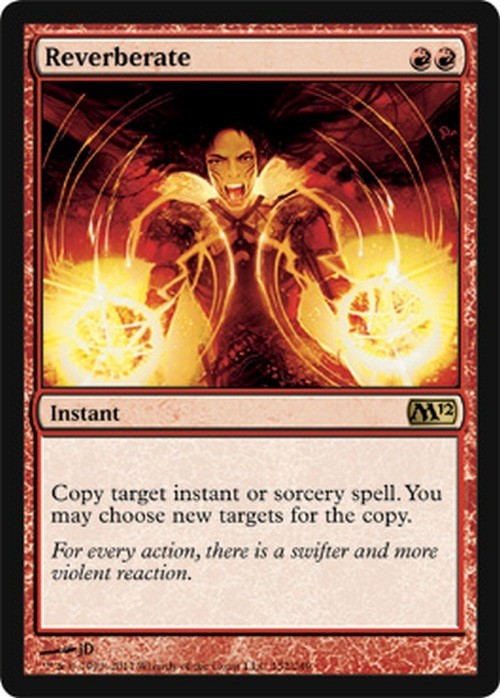 Reverberate ~ Magic 2012 [ EX ] [ Magic MTG ]