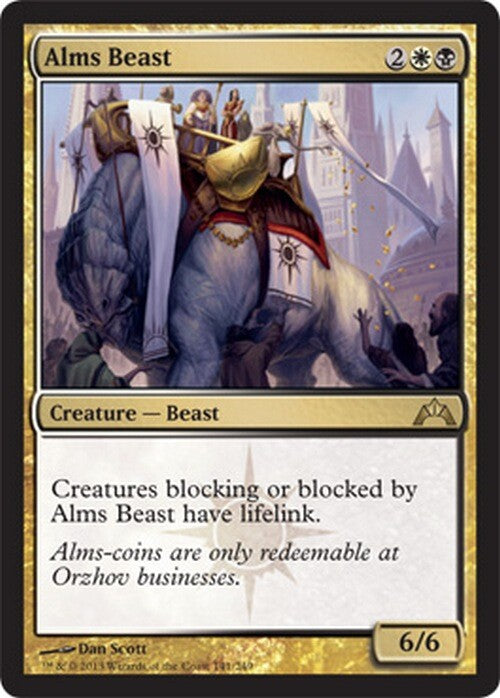 Alms Beast ~ Gatecrash [ EX ] [ Magic MTG ]