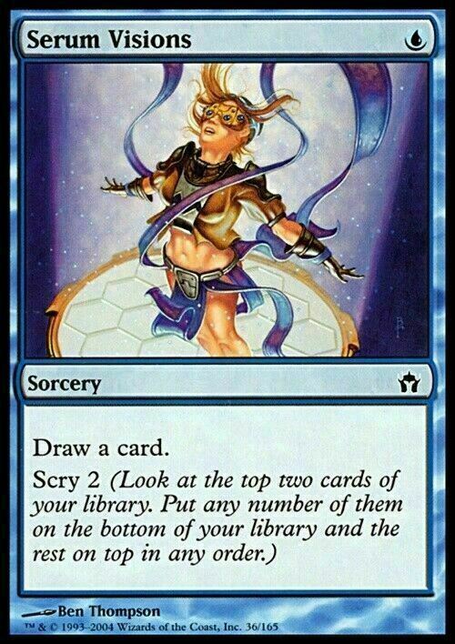 Serum Visions ~ Fifth Dawn [ EX ] [ Magic MTG ]