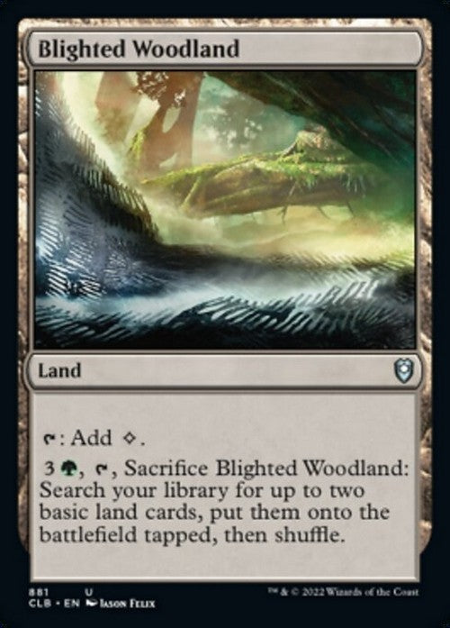 Blighted Woodland ~ Commander Legends 2 [ NM ] [ Magic MTG ]