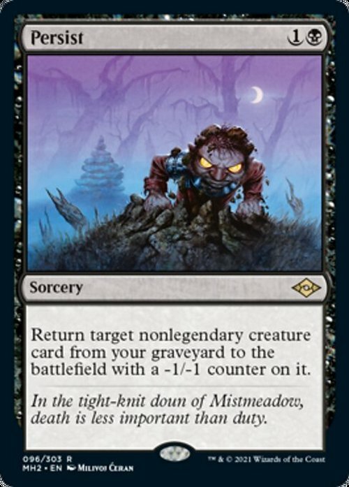 Persist ~ Modern Horizons 2 [ EX ] [ Magic MTG ]