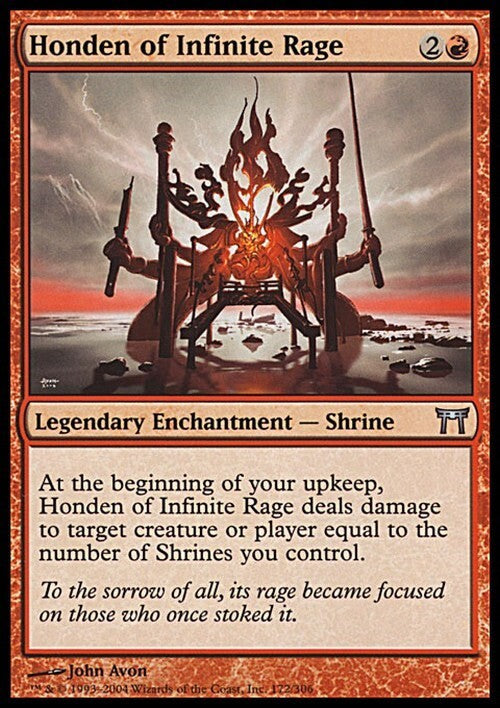 Honden of Infinite Rage ~ Champions of Kamigawa [ PLAYED ] [ Magic MTG ]