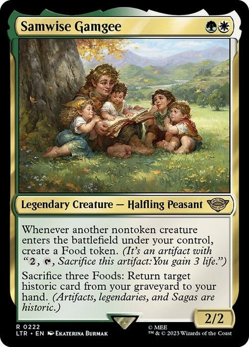 Samwise Gamgee ~ The Lord of the Rings [ NM ] [ Magic MTG ] - London Magic Traders Ltd