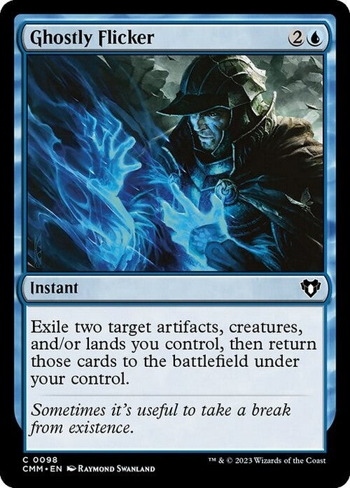 Ghostly Flicker ~ Commander Masters [ NM ] [ Magic MTG ]