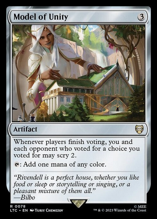 Model of Unity ~ Commander: Lord of the Rings [ NM ] [ Magic MTG ]