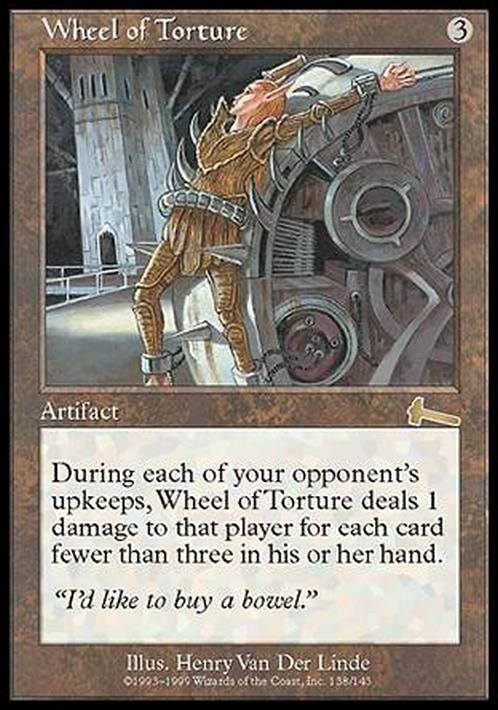 Wheel of Torture ~ Urza's Legacy [ EX ] [ Magic MTG ]