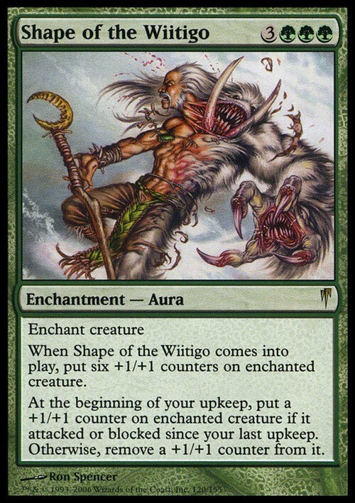 Shape of the Wiitigo ~ Coldsnap [ EX ] [ Magic MTG ]
