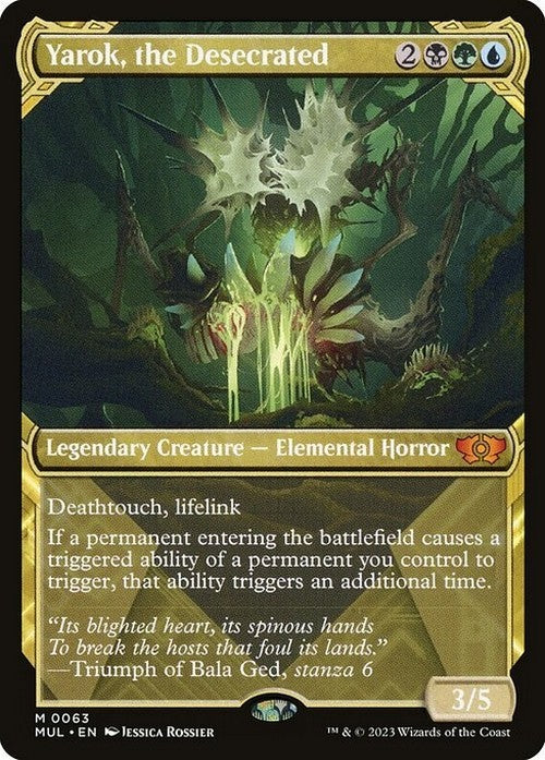 Yarok, the Desecrated ~ Multiverse Legends [ NM ] [ Magic MTG ]
