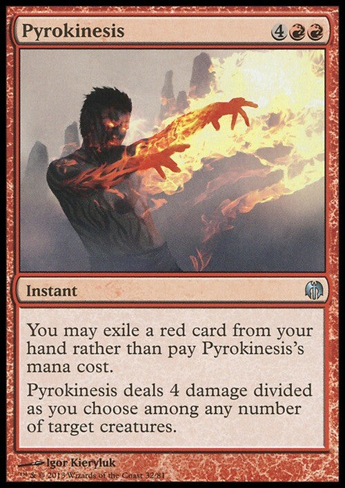 Pyrokinesis ~ Duel Decks [ EX ] [ Magic MTG ]