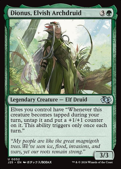 Dionus, Elvish Archdruid ~ Jumpstart 2025 [ NM ] [ Magic MTG ]