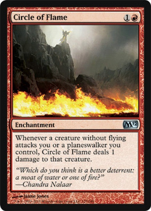 Circle of Flame ~ Magic 2012 [ EX ] [ Magic MTG ]