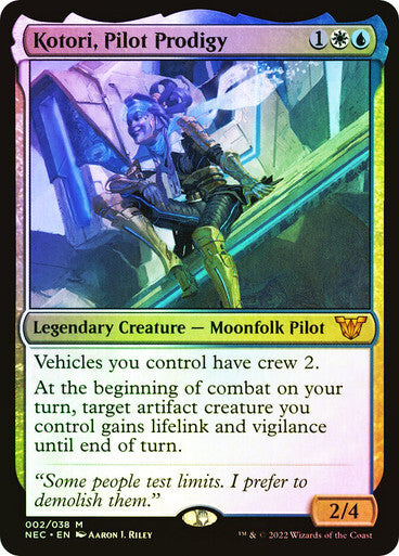 FOIL Kotori, Pilot Prodigy ~ Commander: Kamigawa: Neon Dynasty [ NM ] [ MTG ]