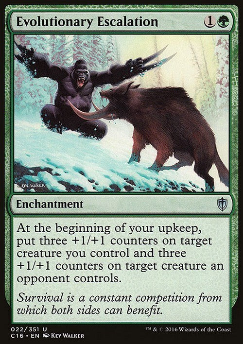 Evolutionary Escalation ~ Commander 2016 [ EX ] [ Magic MTG ]