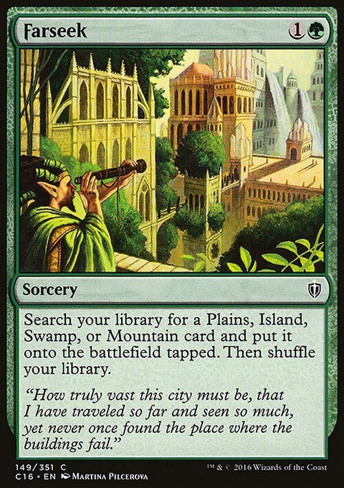 Farseek ~ Commander 2016 [ EX ] [ Magic MTG ]