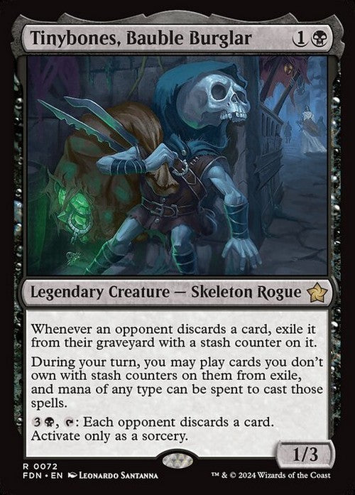 Tinybones, Bauble Burglar ~ Foundations [ NM ] [ Magic MTG ]