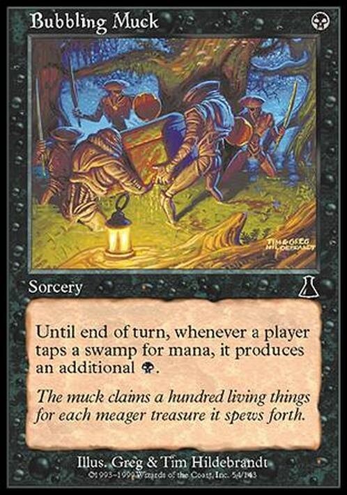 Bubbling Muck ~ Urza's Destiny [ PLAYED ] [ Magic MTG ]