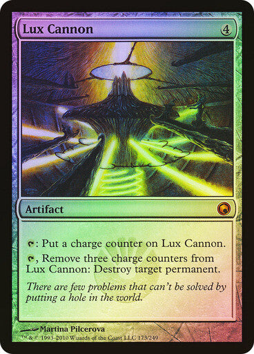 FOIL Lux Cannon ~ Scars of Mirrodin [ EX ] [ Magic MTG ]