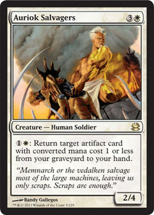 Auriok Salvagers ~ Modern Masters 2013 [ EX ] [ Magic MTG ]