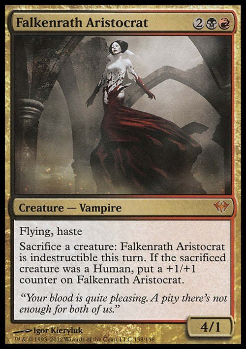 Falkenrath Aristocrat ~ Dark Ascension [ EX ] [ Magic MTG ]