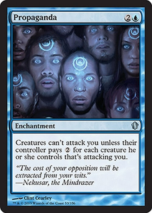 Propaganda ~ Commander 2013 [ EX ] [ Magic MTG ]