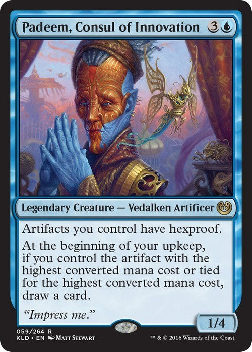 Padeem, Consul of Innovation ~ Kaladesh [ EX ] [ Magic MTG ]