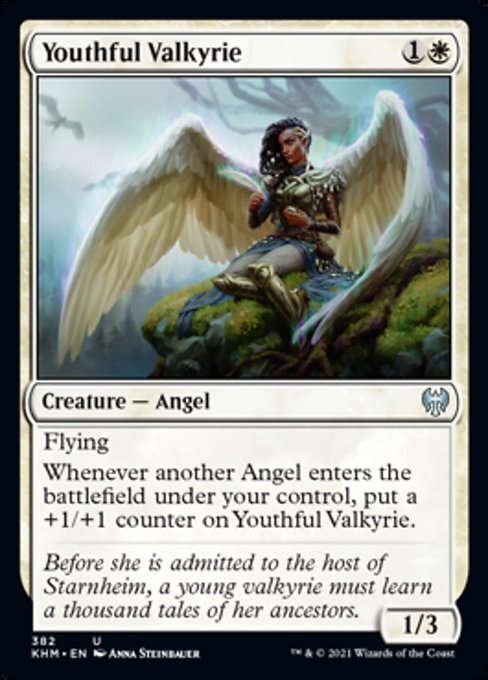 Youthful Valkyrie ~ Kaldheim [ NM ] [ Magic MTG ]
