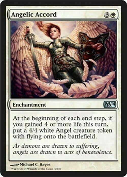 Angelic Accord ~ Magic 2014 [ EX ] [ Magic MTG ]