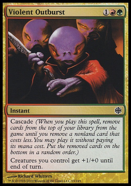 Violent Outburst ~ Alara Reborn [ EX ] [ Magic MTG ]
