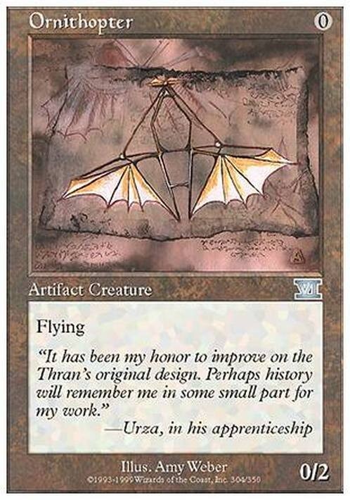 Ornithopter ~ Sixth Edition [ EX ] [ Magic MTG ]