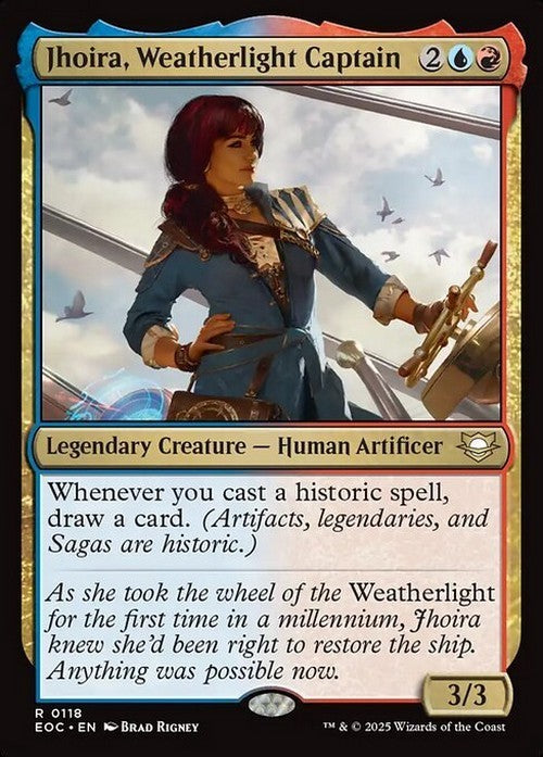 Jhoira, Weatherlight Captain ~ Commander: Edge of Eternities [ NM ] [ MTG ]
