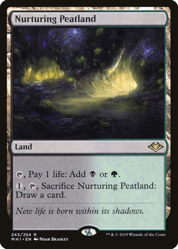 Nurturing Peatland ~ Modern Horizons 1 [ NM ] [ Magic MTG ]