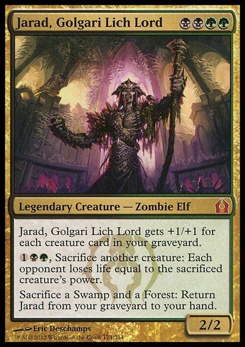 Jarad, Golgari Lich Lord ~ Return to Ravnica [ EX ] [ Magic MTG ]