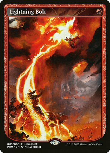 Lightning Bolt ~ MagicFest Promos [ NM ] [ Magic MTG ]