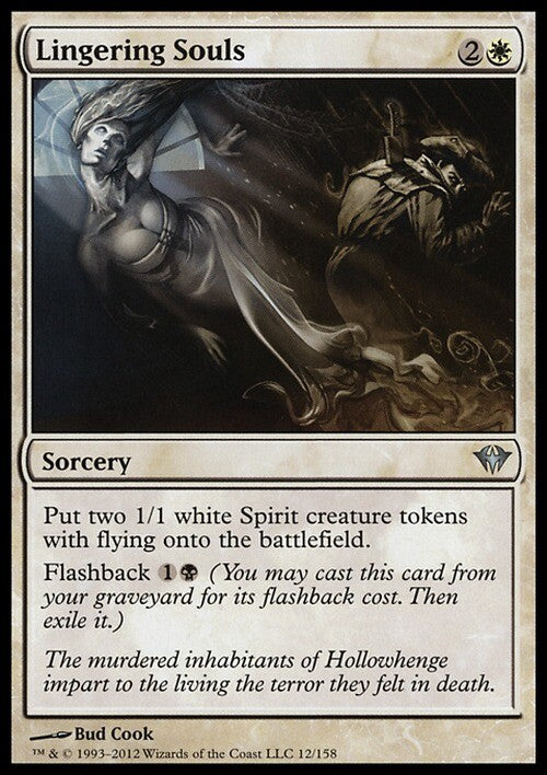 Lingering Souls ~ Dark Ascension [ EX ] [ Magic MTG ]