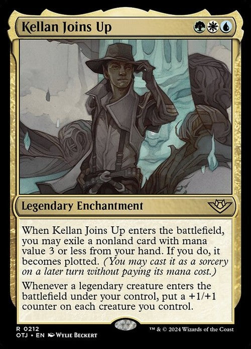 Kellan Joins Up ~ Outlaws of Thunder Junction [ NM ] [ Magic MTG ]