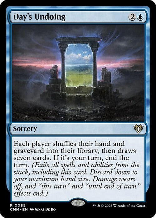 Day's Undoing ~ Commander Masters [ NM ] [ Magic MTG ]