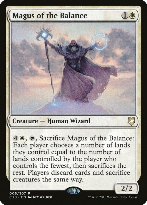Magus of the Balance ~ Commander 2018 [ EX ] [ Magic MTG ]