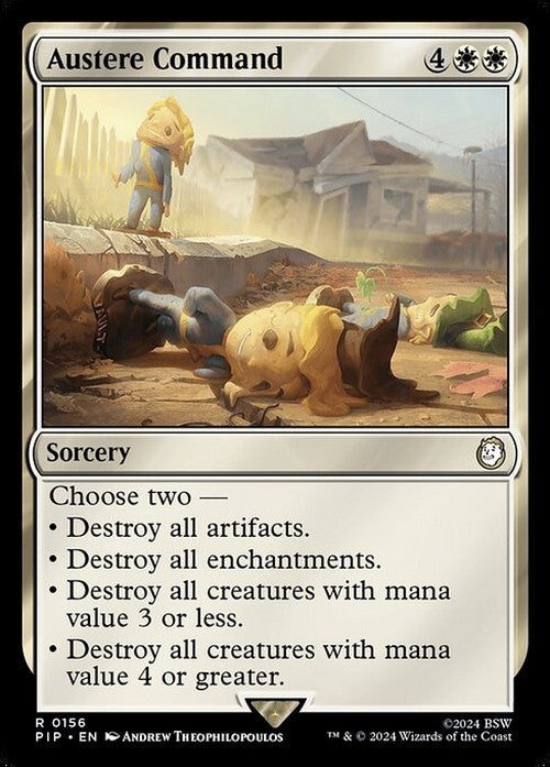Austere Command ~ Commander: Fallout [ NM ] [ Magic MTG ]