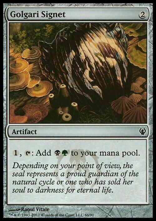 Golgari Signet ~ Duel Decks [ EX ] [ Magic MTG ]